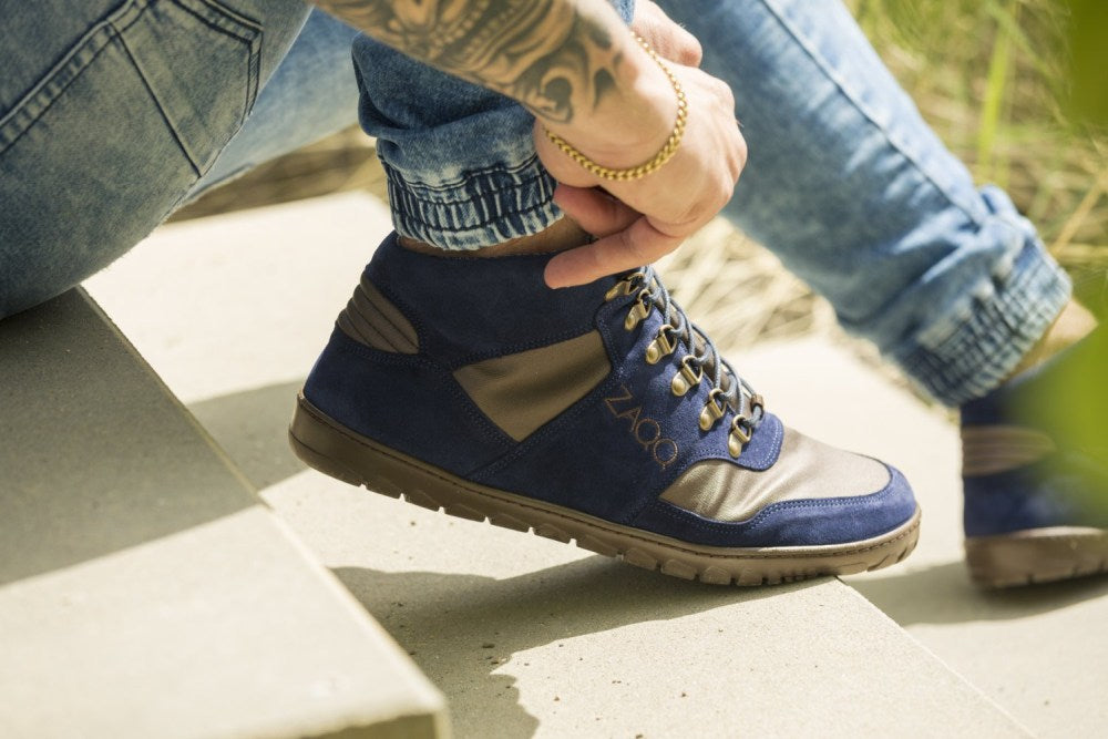 HIQE Mid Navy Waterproof