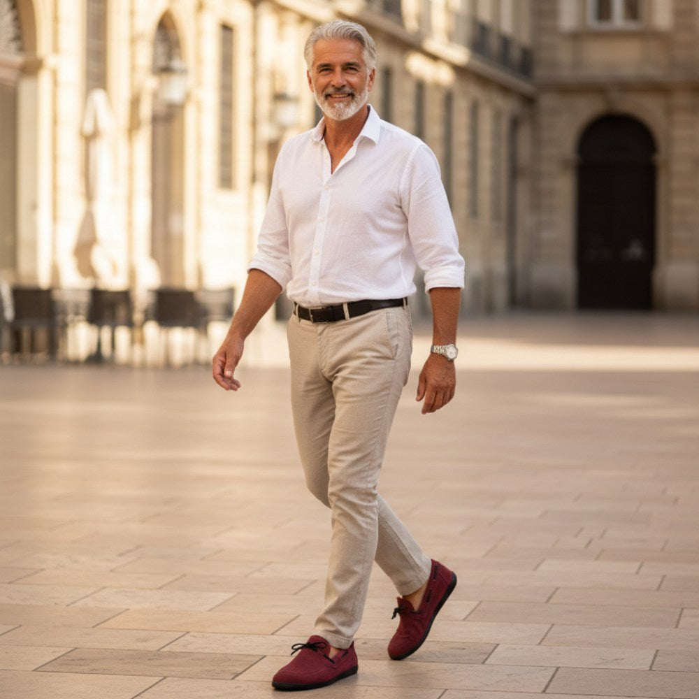 QEA Velours Bordeaux