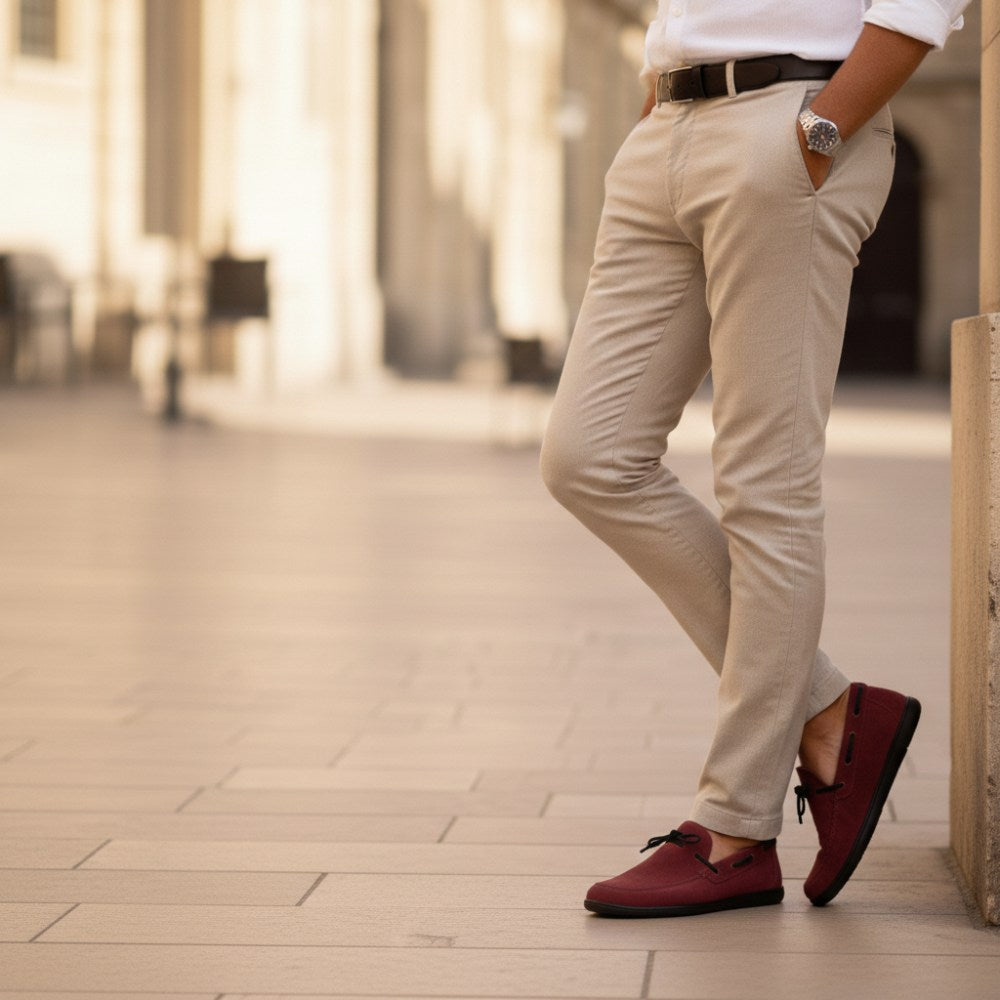 QEA Velours Bordeaux