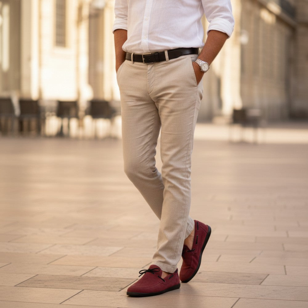 QEA Velours Bordeaux