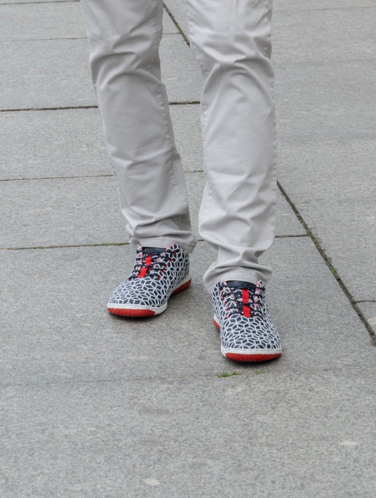 ABEQ Grey Red