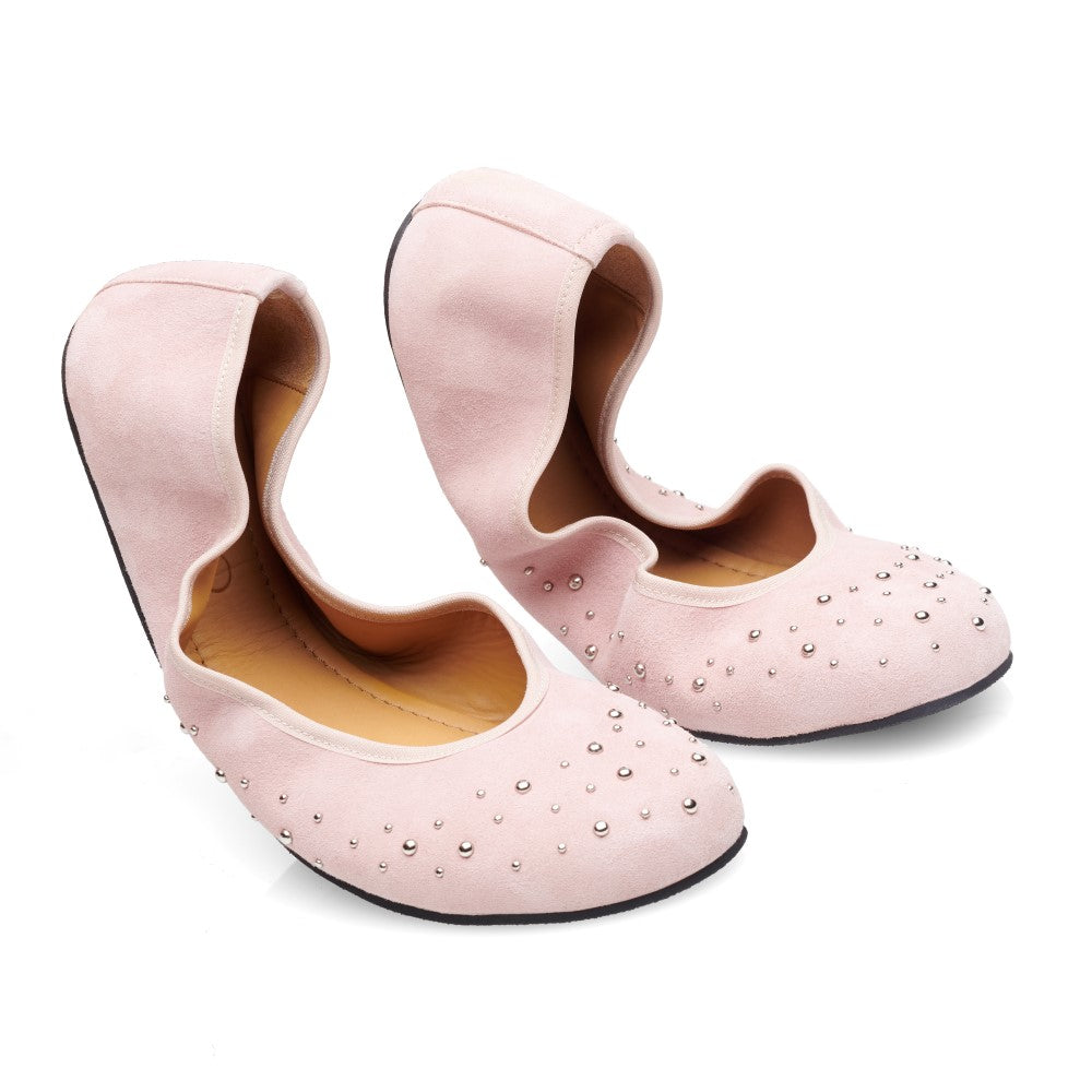 Entdecke den romantischen Barfuß-Ballerina in Rosé! Stilvoll